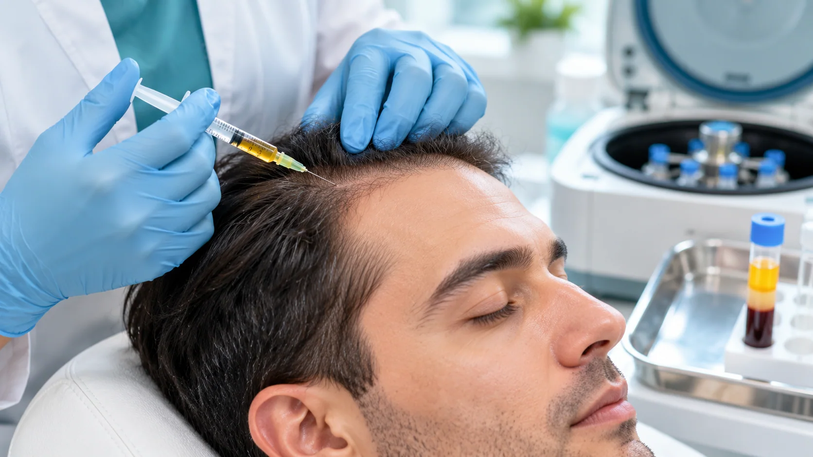 PRP scalp treatment for hair loss